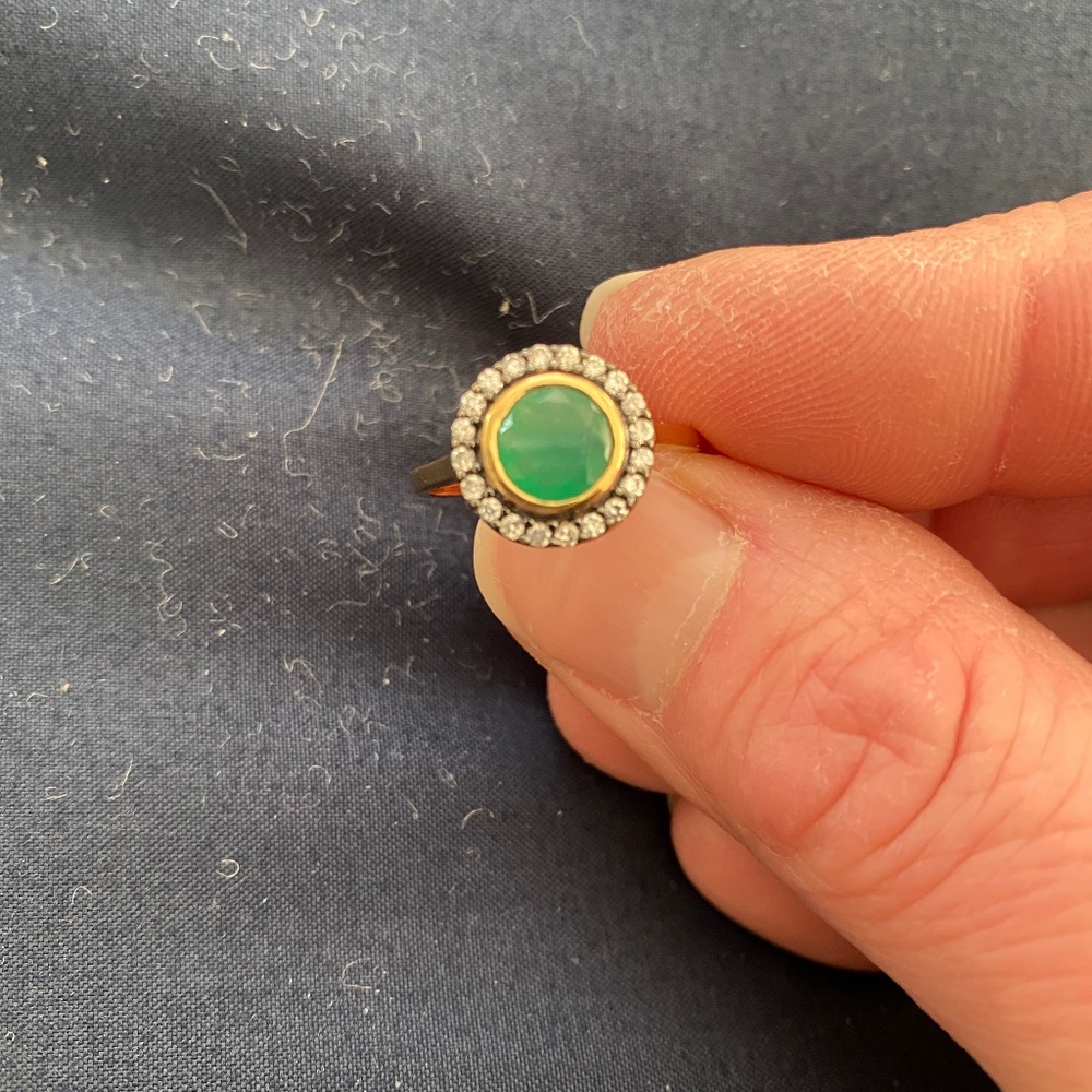 Stella & Dot Suzanne cocktail ring size 8